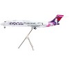 Boeing 717-200 Commercial Aircraft "Hawaiian Airlines" White with Purple Graphics 1/200 Diecast Model Airplane by GeminiJets - 3 of 4
