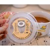 Silver Buffalo Sanrio Gudetama "Late Night Snack" Ceramic Soup Mug With Vented Lid | 24 Ounces - 3 of 4