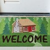 Jellybean Welcome to the Cabin Indoor/Outdoor – Rustic Lodge Doormats - 2 of 3