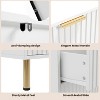8 Drawer Dresser, Modern Dresser for Bedroom, Wooden Chest of Drawer with Gold Metal Handle and Legs, Large Storage Dresser Organizer for Living Room - 3 of 4