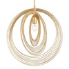 Crystorama Lighting Doral 1 - Light Pendant in  Renaissance Gold - 3 of 4