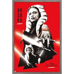 Trends International Star Wars: Ahsoka - Red Framed Wall Poster Prints - 1 of 4