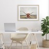 Stupell Industries Longhorn Portrait Open Meadow Framed Print Under Glass Art - 3 of 4