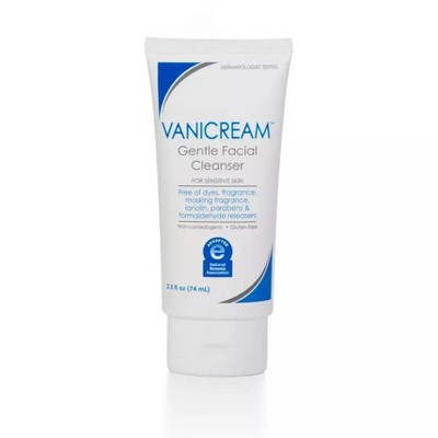 Vanicream Gentle Facial Cleanser for Sensitive Skin - Unscented - 2.5 fl oz