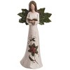 Resin Traditional Christmas Angel Figurine Set of 3 - 2 of 4