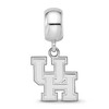 Black Bow Jewelry Sterling Silver Houston Cougars NCAA Bead Charm - 3 of 4