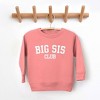 The Juniper Shop Big Sis Club Toddler Graphic Sweatshirt - 2 of 2