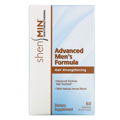 Natrol Shen Min, Advanced Men's Hair Strengthening Formula, 60 Tablets, Dietary Supplements
