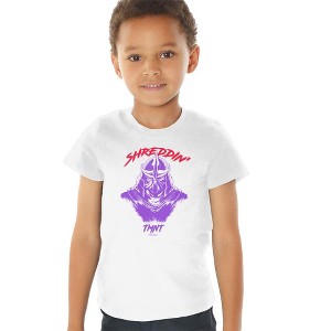 Toddler Boys' Teenage Mutant Ninja Turtlesshredder Shreddin' T-Shirt - 1 of 4