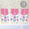 Big Dot of Happiness Scoop Up The Fun - Ice Cream - Sprinkles Gift Favor Bags - Party Goodie Boxes - Set of 12 - 2 of 4