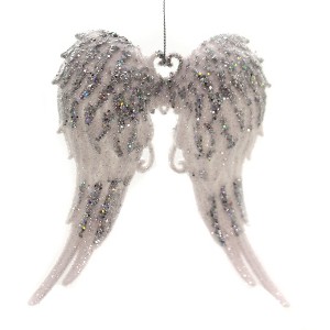 Kurt Adler 5.5 Inch Angel Wings Faith Heavenly Tree Ornaments - 1 of 3