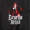 Boys' - Disney Villains - Cruella Devil Spatter Graphic Long Sleeve Fleece Sweatshirt - 2 of 4