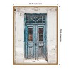 Amanti Art Blue Door Naxos by Bella Eve Canvas Wall Art Print Framed - 3 of 4