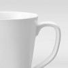 Square Coffee Mug 13oz Porcelain - Threshold™: White, Microwave & Dishwasher-Safe, Cadmium-Free Drinkware for Hot Beverages - 2 of 2