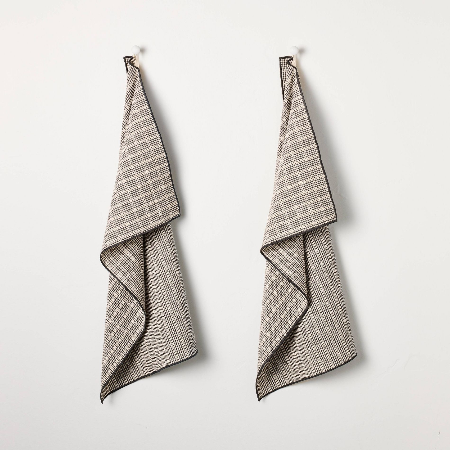 Set of 2 Kitchen Towels Gray - Hearth & Hand™ with Magnolia