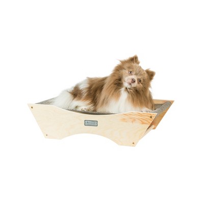 Armarkat Elevated Cozy Pet Hammock for Cats Scratch  Resting Sleepy Bed