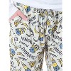 Despicable Me Womens' Minions Powered By Bananas Sleep Pajama Pants  (medium) White : Target