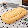 Lycvki Floor Lounge Chair with 5 Adjustable Positions Plush - 2 of 4