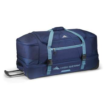 High Sierra Fairlead Drop Bottom Wheeled Duffel Bag with Handle