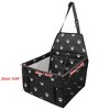 Unique Bargains Oxford Fabric Car Pet Seat Cover Dark Black - 3 of 4