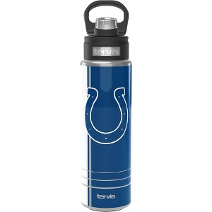 NFL Indianapolis Colts Final Score Stainless Steel Wide Mouth Water Bottle - 24oz: BPA-Free, Leakproof, Portable Drinkware - 1 of 3