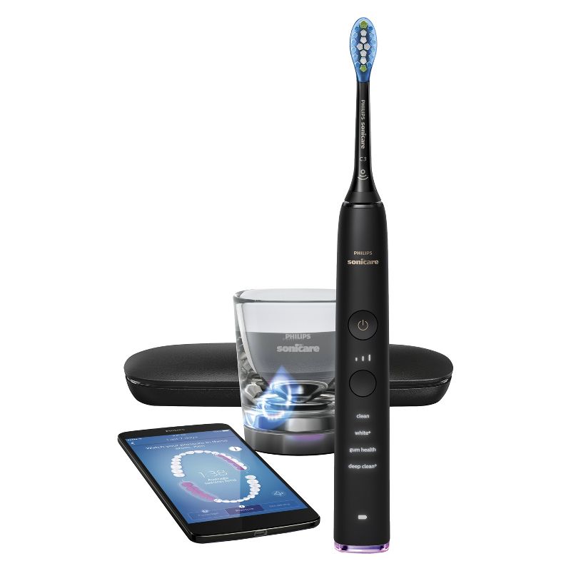 Philips Sonicare DiamondClean Smart Black 9300 Toothbrush, 4 of 9