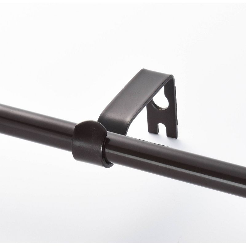 Lumi Home Furnishings Square Curtain Rod - Oil Rubbed Bronze, 5 of 7