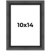 PosterPalooza | Photo Size Refined Black Picture Frame - UV Acrylic, Foam Board Backing, Hanging Hardware - 2 of 4