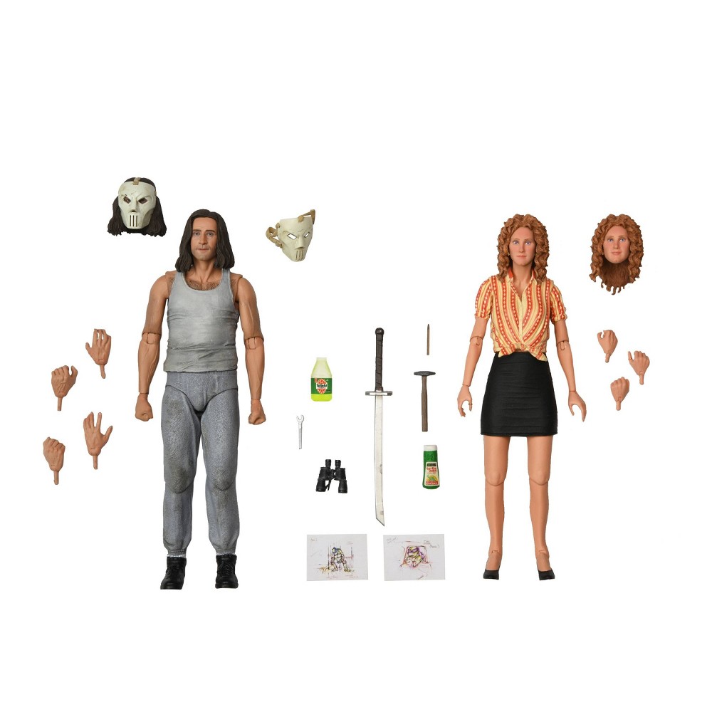Photos - Action Figures / Transformers NECA Teenage Mutant Ninja Turtles  Action Figure April O’Neil & Casey Jones Farm 2 Pack - 7" Scale (1990 Movie)