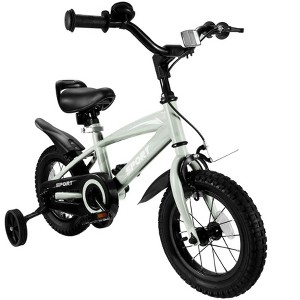 VASIP Kids Bike 12 Inch Kids Bike For Boys Girls Ages 3-6 With Training Wheels, Kids Bicycle Suitable For 35-45 Inches Tall,Easy Assembly - 1 of 4