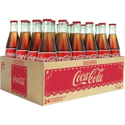 Coke De Mexico Coke Glass Bottle - 12 Fl Oz (Pack of 24)