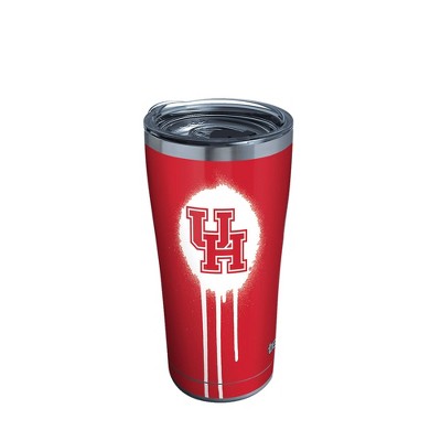 NCAA Houston Cougars 20oz Graffiti Stainless Steel Tumbler