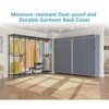 VIPEK V40C Plus Heavy Duty Clothes Rack with Cover, Extra Large Covered Wardrobe Closet Black Rack with Polyester Fabric Cover, Max Load 1300lbs - 4 of 4