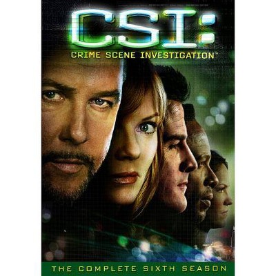 CSI: Crime Scene Investigation - Sixth Season (DVD)(2018)