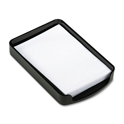 Officemate 2200 Series Memo Holder Plastic 4w x 6d Black 22362