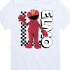 Boys' - Sesame Street - Elmo With Checkered Pattern Short Sleeve Graphic T-Shirt - 2 of 4