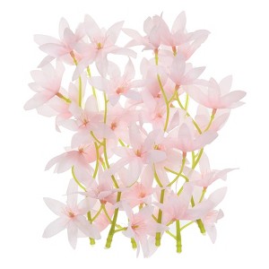 Unique Bargains Wrinkle Resistant Natural Look Home Decoration Artificial Orchid Flower - 1 of 4