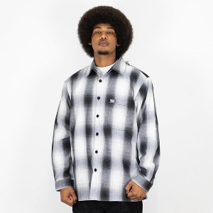 FB County Long Sleeve Checker Flannel Shirt - 1 of 4
