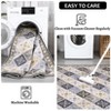 COZONY Rug Washable Large Area Rug for Living Room Bedroom, Non Slip Soft Grey Indoor Floor Carpet for Kitchen Dining Room Mat - 2 of 4