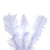 Vickerman Flocked White Artificial Wreath - 2 of 4