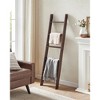 Blanket Ladder Decorative Farmhouse for The Living Room, 5-Tier Ladder Shelf, Ladder Rack for Storage and Decor - 2 of 4