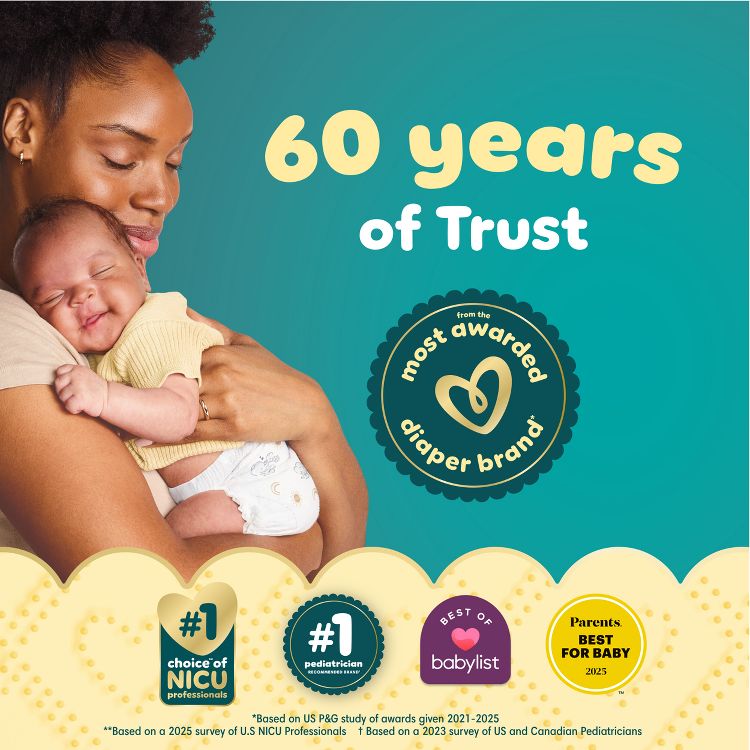 Pampers Swaddlers Sensitive Disposable Diapers - (Select Size and Count), 6 of 16