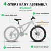 CAVINAS 26IN Mountain Bike with 21-Speed Disc Brakes, Adult Bike with Durable Frame and Rear Dual-Shock Absorption, Bicycle for Travel, School - 4 of 4