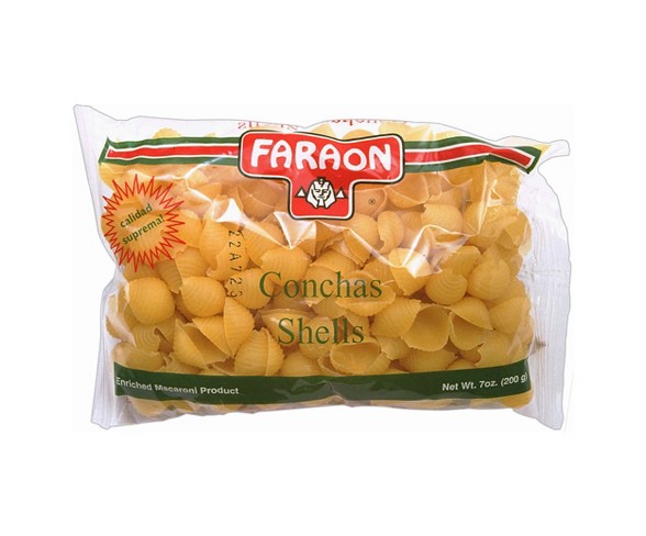 Faraon Conchas Shells - 7oz