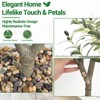 5FT Olive Trees Artificial Indoor, Tall Faux Tree with Planter, Artificial Plants with Natural Wood Trunk and Fruits for Home Office - 3 of 4