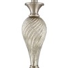 Regency Hill Arden 25" High Twist Modern Table Lamps Set of 2 Silver Brushed Nickel Finish Mercury Glass Black Shade Living Room Bedroom Bedside - 3 of 4