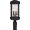 Trumbull 3-Light Mystic Black Outdoor Post Lantern - 2 of 4