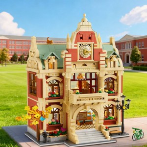 1629PCS University Club House Building Block Gift for Adults and Kids Aged 12+ - 1 of 4