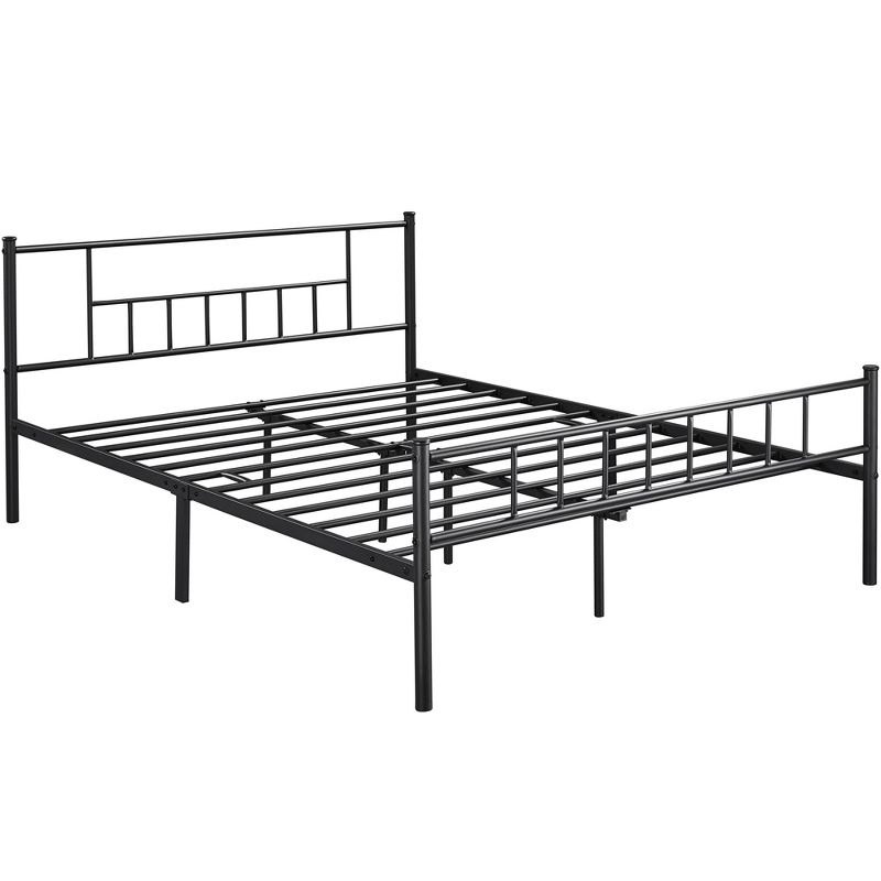 Yaheetech Basic Metal Bed Frame with Headboard and Footboard, 1 of 10