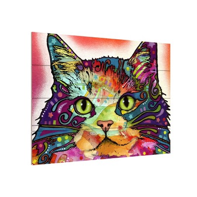 Trademark Fine Art -Dean Russo 'Ragamuffin' Wood Slat Art